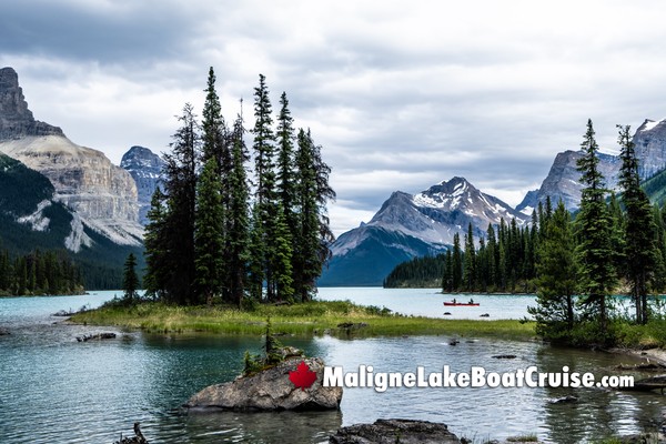 Canadian Rockies Maligne Lake Boat Cruise - Jasper